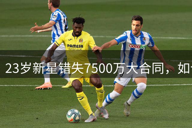 23岁新星错失7500万大合同，如今仅获1300万报价